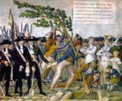 L'arbre de la Liberté, symbole du succès de la Révolution Française