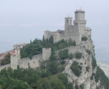 La forteresse de Saint-Marin