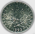 5 francs